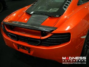 McLaren MP4-12C Base Rear Spoiler - Carbon Fiber McLaren MP4-12C Base Rear Spoiler - Carbon Fiber